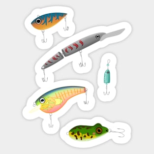 Fishing Lures Sticker